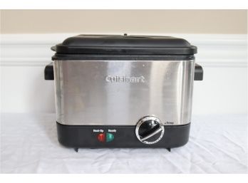 Cuisinart CDF-100 Brushed Stainless Steel Compact Deep Fryer
