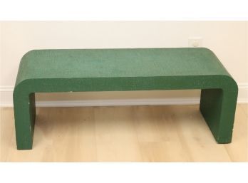 Vintage 1980's Waterfall Bench
