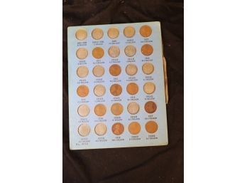 Vintage Pennies US Lincoln Penny Coins