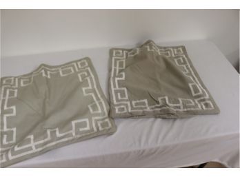 Pair Of Throw Pillow Cases
