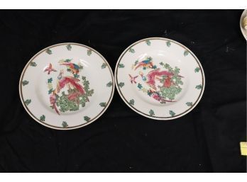 Pair Of Vintage Plates From The Windham Collection