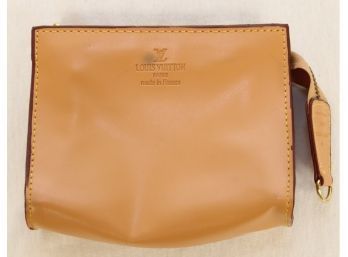 Small Leather Louis Vuitton LV Paris Zippered Bag Coin Purse (PB-14)