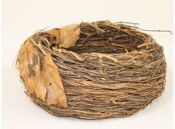 Large Vintage 'Birds Nest' Basket  (B-5)