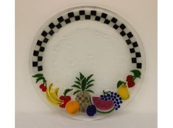 Clear Fruit Plate