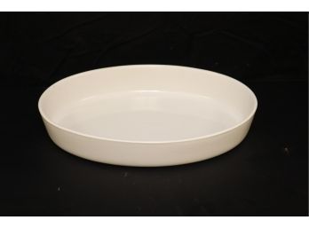 White Oval Casserole Dish
