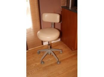 Vintage Doctor's Office Swivel Examination Chair