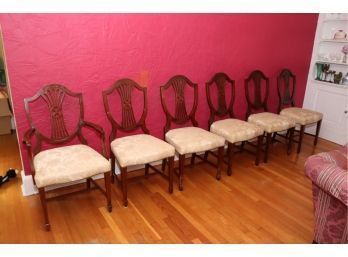 Vintage Shield Back Chairs