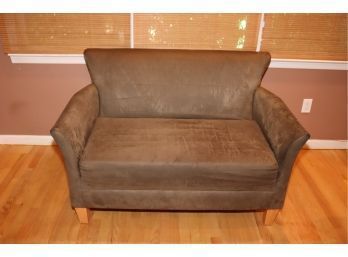 Microsuede Loveseat Couch Sofa