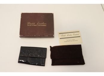 Vintage Budd Leather Creations Crocodile Key Case