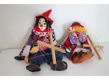 Pair Of Marionettes From Prague