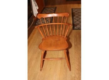 Vintage Wooden Spindle Back Chair