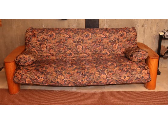 Queen Size Futon With Heavy Wood Frame