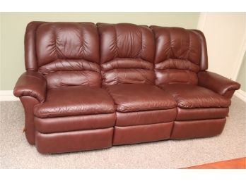 La-Z-Boy Leather Recliner Couch