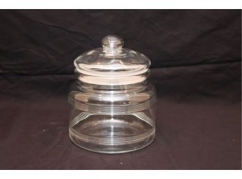 Covered Glass Storage Container  (G-10)