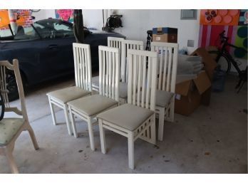 4 White Chairs