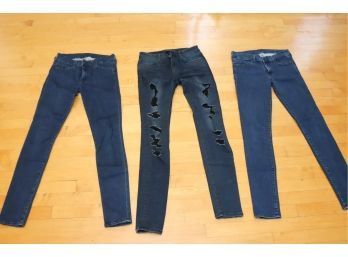7 For All Man Kind And Joe's Jeans  Lot  Skinny Leg Size 26/27(R-43)