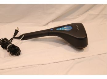 Sharper Image Handheld Percussion Massager With Heat Programmable Model HF 755