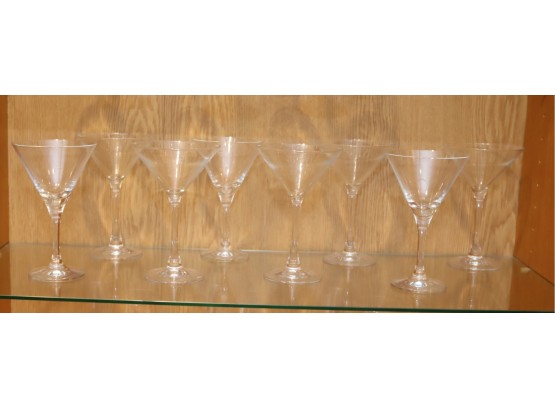 Set Of 8 Martini Glasses (L-48)