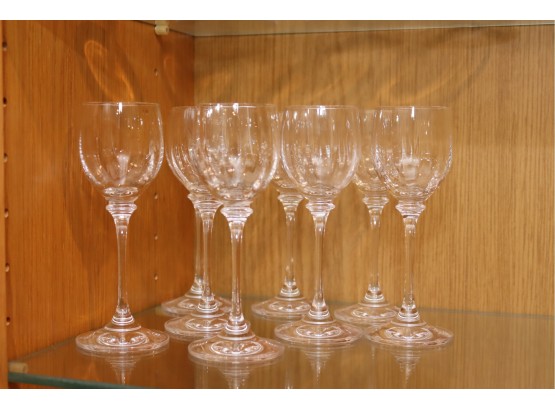 Set Of 8 Small Cordial Glasses