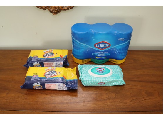 NEW Clorox And Redi Wipes Disinfecting Wipes