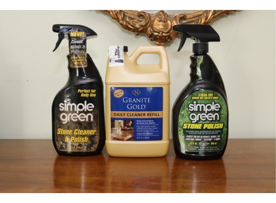 Simple Green Stone Cleaner And Polish Granite Gold Daily Cleaner Refill