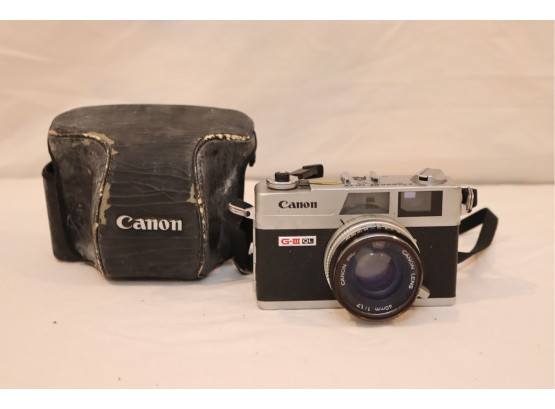 Canon Canonet QL17 G-III G3 Rangefinder 35mm  Film Camera (G-1)