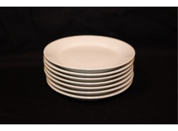 7 Willams-sonoma Essential White 6.5' Plates