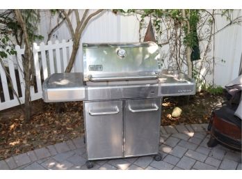 Weber Genesis Propane Stainless Steel BBQ Barbecue