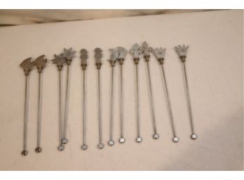 Stainless Steel Cocktail Stirrers Set  (G-51)