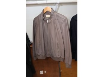 Michael Kors Leather Jacket Size XL