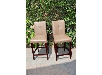 Pair Of Counter Chairs (F-39)