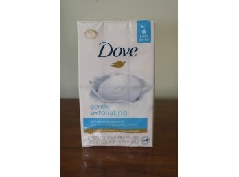 6 Pack Dove Gentle Exfoliating Soap Bars
