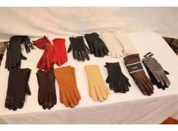 Women's Winter Glove Lot Barney's, Ralph Lauren And More!!!  (L-13)