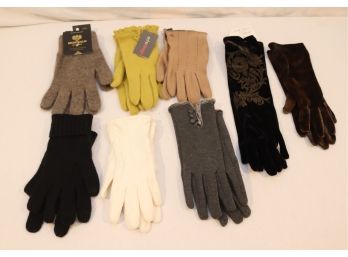 Women's Knit Winter Glove Lot. (L-14)