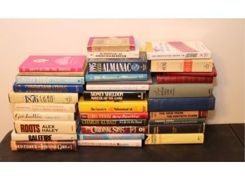 Assorted Hardcover And Softcover Book Lot   (P-13)