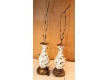 Pair Of Vintage Table Lamps (M-91)