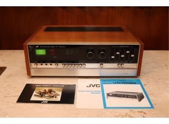 Vintage JVC Chronotuning Digital Fm Stereo Receiver Model VR-5660 (P-1)