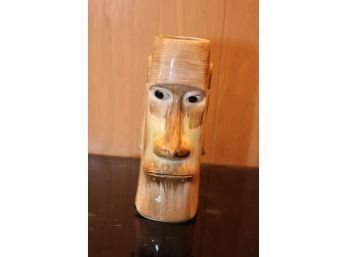 Vintage Otagiri Co Easter Island Moai Polynesian Cocktail Tiki Mug (M-15)
