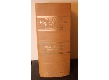 1954 Webster's New International Dictionary Second Edition (P-7)