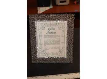 Glass Station Picture Frame (M-51)