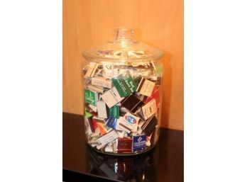 Glass Jar Filled With Matchbooks (M-5)