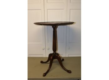 Antique Mahogany Ferguson Brothers Manufacturing Company Round Table