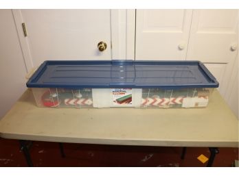 Plastic Gift Wrap Storage Box