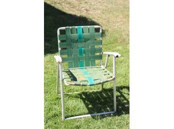 Vintage Aluminum Folding Lawn Chair