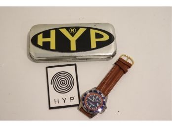 HYP Hypnotic Ltd.  Water Resistant 3 ATM Watch With Box (B-12)
