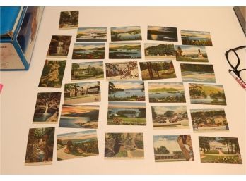 Vintage Lake George Picture Post Cards Travel Souvenir (B-27)