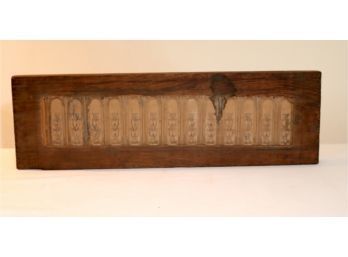 Cool Old Wood Wall Plaque (P-18)