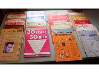 Vintage Sheet Music Lot (M-6)