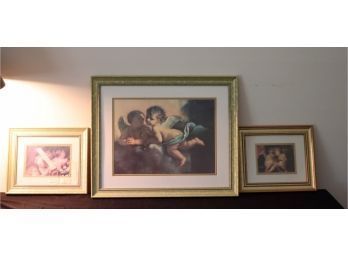 3 Framed Angel Pictures