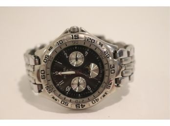 Fossil Blue BQ-9185 Multi Dial Silver Tone Quartz Watch (B-14)